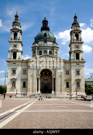 St.-Stephans Basilika im Neorenaissance-Stil, Budapest, Ungarn, Südost-Europa, Europa, Stockfoto