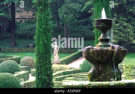 Giusti Gärten in Verona Stockfoto