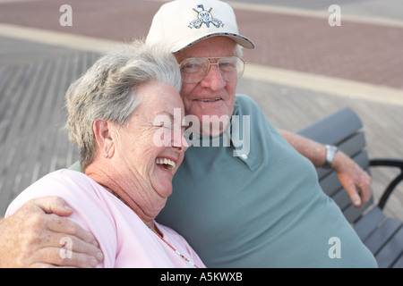 senior-Liebespaar Stockfoto