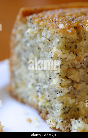 Mohnkuchen Stockfoto