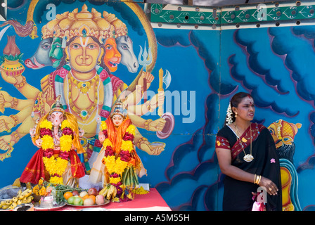 Thaipusam in Georgetown Penang 1. Februar 2007 Stockfoto