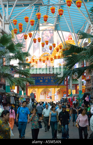 Petaling Street Market Kuala Lumpur Malaysia Stockfoto