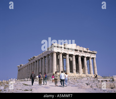 Der Parthenon Athen Griechenland Stockfoto