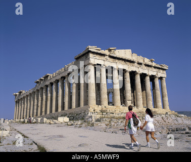 Der Parthenon Athen Griechenland Stockfoto
