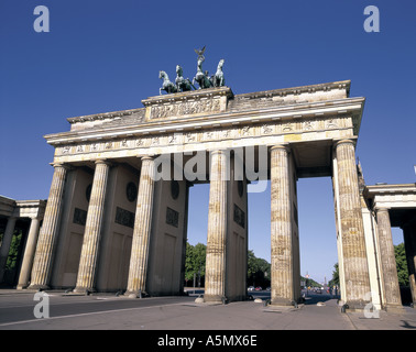 Brandenburger Tor in Berlin Deutschland Stockfoto