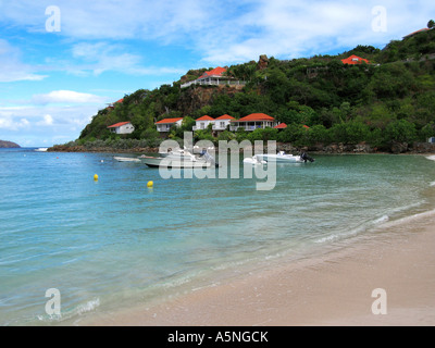 Baie de St. Jean St. Barths FWI Stockfoto