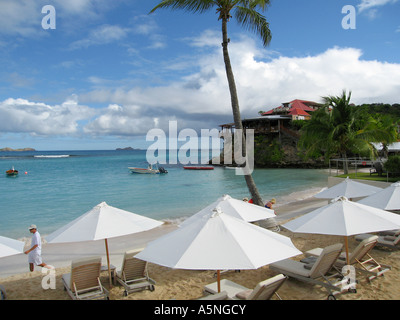 Eden Rock Hotel Baie de St. Jean St. Barths Stockfoto