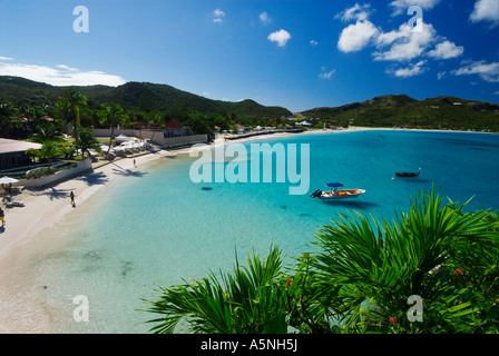 Baie de St. Jean St. Barths FWI Stockfoto