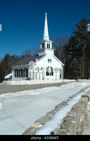 Historischen Viertel Kensington, New Hampshire USA ist Teil von Neu-England Stockfoto