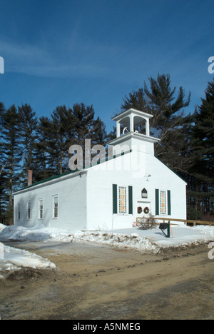 Sanbornton First Baptist Church befindet sich in Sanbornton New Hampshire USA ist Teil von Neu-England Stockfoto