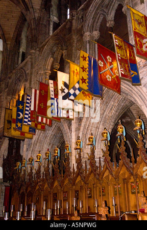 Chor-Galerie, St. Patricks Kathedrale, Dublin, Irland Stockfoto