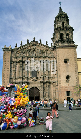 Templo del Carmen Karmeliter Kirche Plaza del Carmen in San Luis Potosi, Mexiko Stockfoto