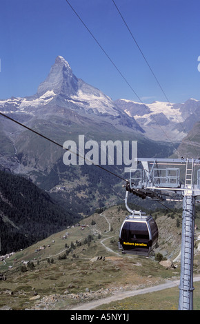 Bergbahn Stockfoto