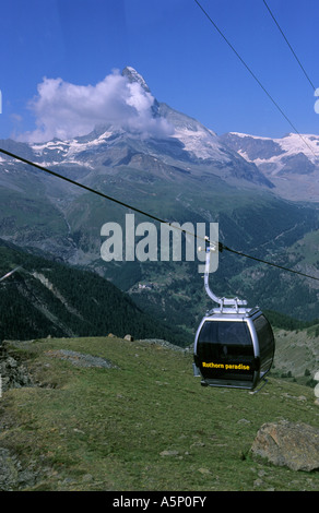 Bergbahn Stockfoto