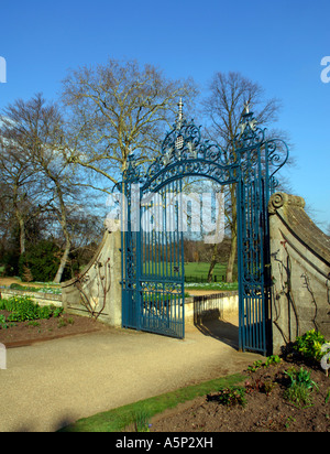 Die Tore der Addison Spaziergang im Magdalen College in Oxford Stockfoto