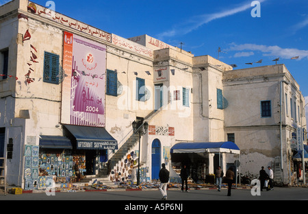 die alte Medina Hammamet Tunesien Stockfoto