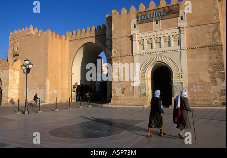 Bab Diwan Medina die wichtigsten Südtor Sfax Tunesien Stockfoto