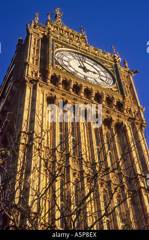St Stephen s Turm Big Ben London England Stockfoto