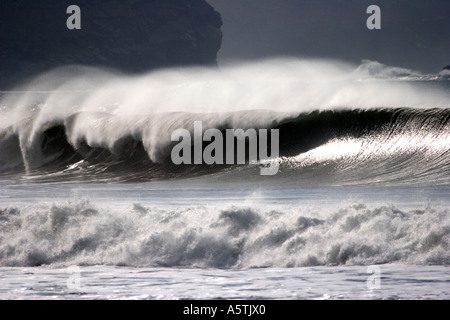 Atlantik Surf. Stockfoto