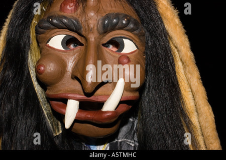 Fasching-Karneval-Parade in Grötzingen bei Karlsruhe Deutschland Stockfoto