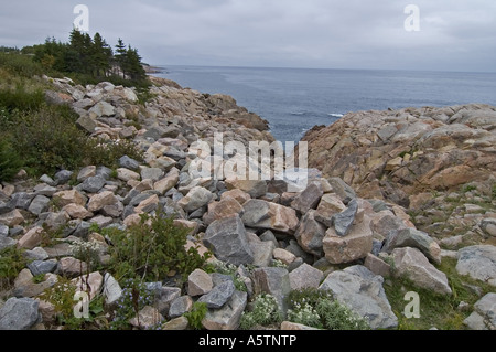 Östliche Küste Cape Breton Highlands Nat Park Nova Scotia Kanada Stockfoto