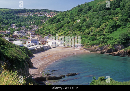 Combe Martin, Nord-Devon Gebiet von außergewöhnlicher natürlicher Schönheit.    XPL 5008-468 Stockfoto