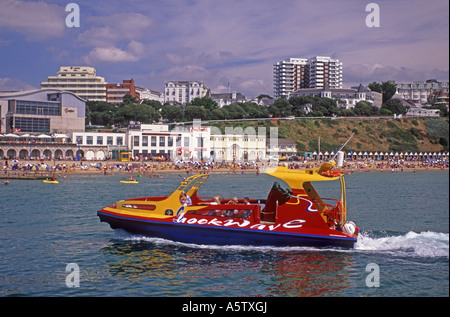 Bournemouth und der Strand am Wasser in der Höhe des Sommers XPL 5010-468 Stockfoto