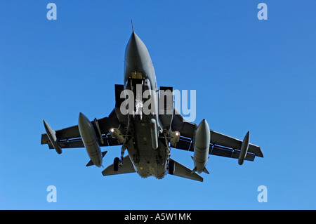 Panavia Tornado F4 Kämpfer auf Übungsflug, RAF Lossiemouth, Moray. XAV 4928-461 Stockfoto