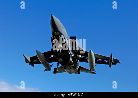 Panavia Tornado F4 Kämpfer auf Übungsflug, RAF Lossiemouth, Moray.  XAV 4930-461 Stockfoto