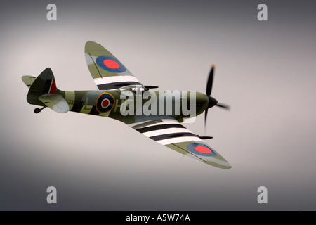 Royal Airforce zweiten Weltkrieg Spitfire Jagdflugzeug Battle of Britain Flight Stockfoto