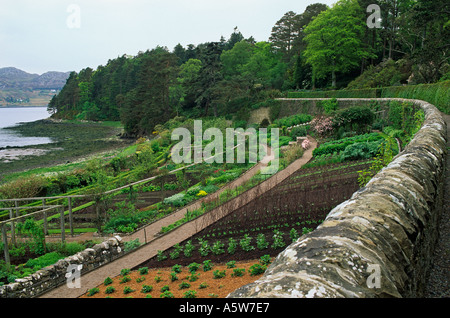 Schottland Highland Inverewe Gardens Stockfoto