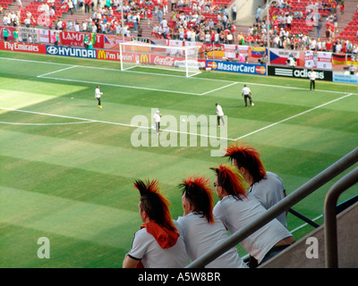 Ghana Vs Tschechien. Deutschland FIFA World Cup 2006 Stockfoto