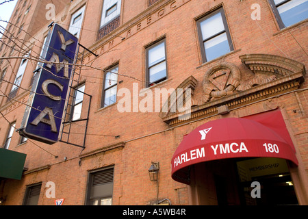 Die Harlem YMCA in New York City USA Stockfoto