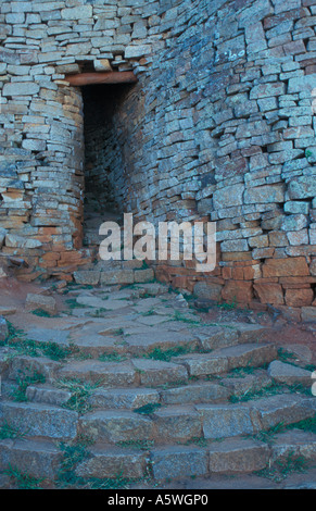 Groß-Simbabwe Afrika-Ruinen Stockfoto