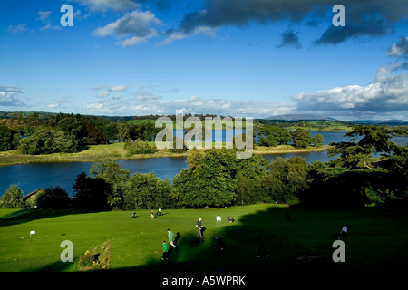 Lough Muckno Freizeitpark, County Monaghan Stockfoto