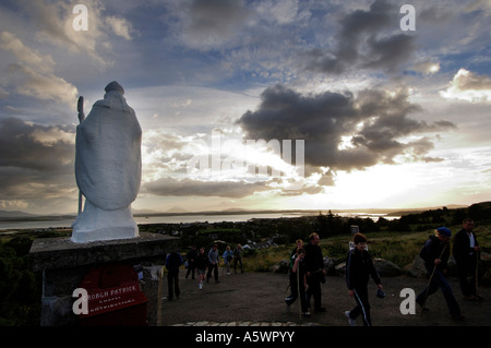 Croagh Patrick, Co. Mayo, Irland Stockfoto