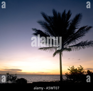 Sonnenuntergang über Fannie Bay, Darwin, Northern Territory, Australien Stockfoto