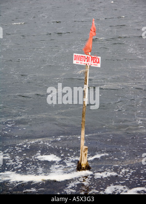 RED OCEAN Lustiges Schild zum Angeln von Fischern, für