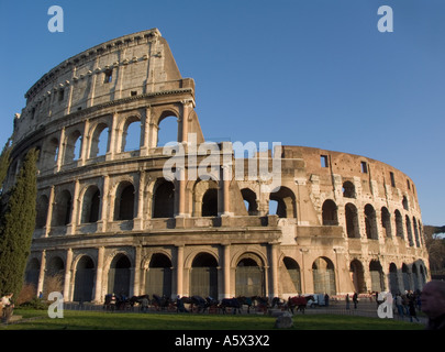 Kolosseum, Anfitatro Flavio, Flavian Anphiteather, Rom Stockfoto