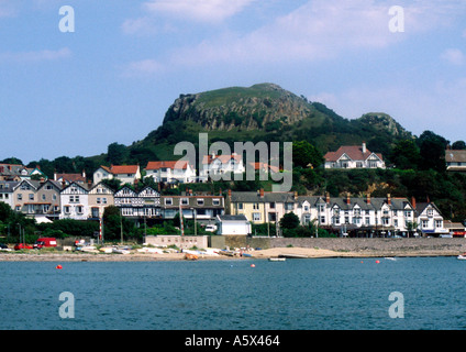 Der Great Orme und Deganwy an der Mündung der Conwy River North Wales Denbighshire Gwynedd Stockfoto