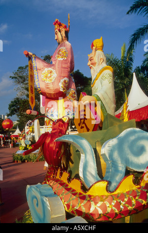 Singapur Singapur River Hongbao Festival Stockfoto