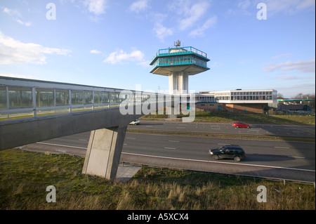 Lancaster, Forton Tankstelle auf der Autobahn M6, Lancashire, UK Stockfoto