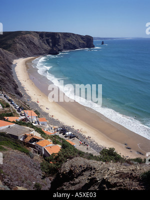 Arrifana Strand in der Nähe von Aljezur Algarve Portugal Stockfoto