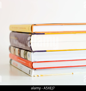 Stapel von Büchern Stockfoto