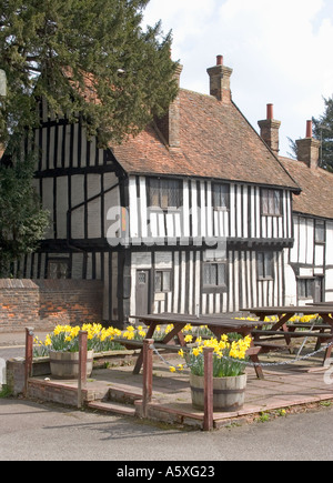 Tudor Cottages - Northchurch - Hertfordshire Stockfoto