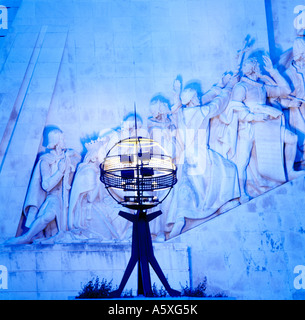 Belem von Lissabon Portugal Denkmal der Entdeckungen Stockfoto