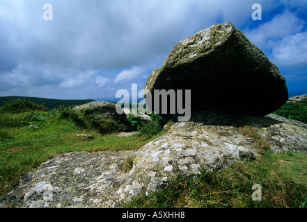 Rosewall Hügel in der Nähe von St Ives Cornwall UK Stockfoto