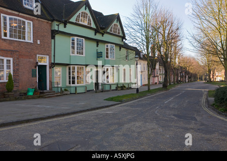 Horsham Museum, untergebracht in einem sechzehnten Jahrhundert Händler Fachwerkhaus auf dem Damm, West Sussex, UK. 2007 Stockfoto