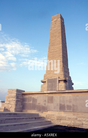 Eine Gedenkstätte für die britischen und ANZAC Krieg Soldaten kämpften in der Gallipoli 1915, Sitz in Gallipoli, Türkei Stockfoto