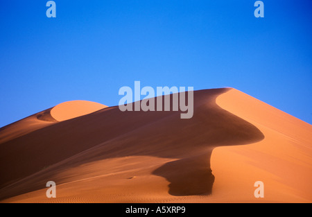 Sanddünen Soussevlei Namibia Stockfoto